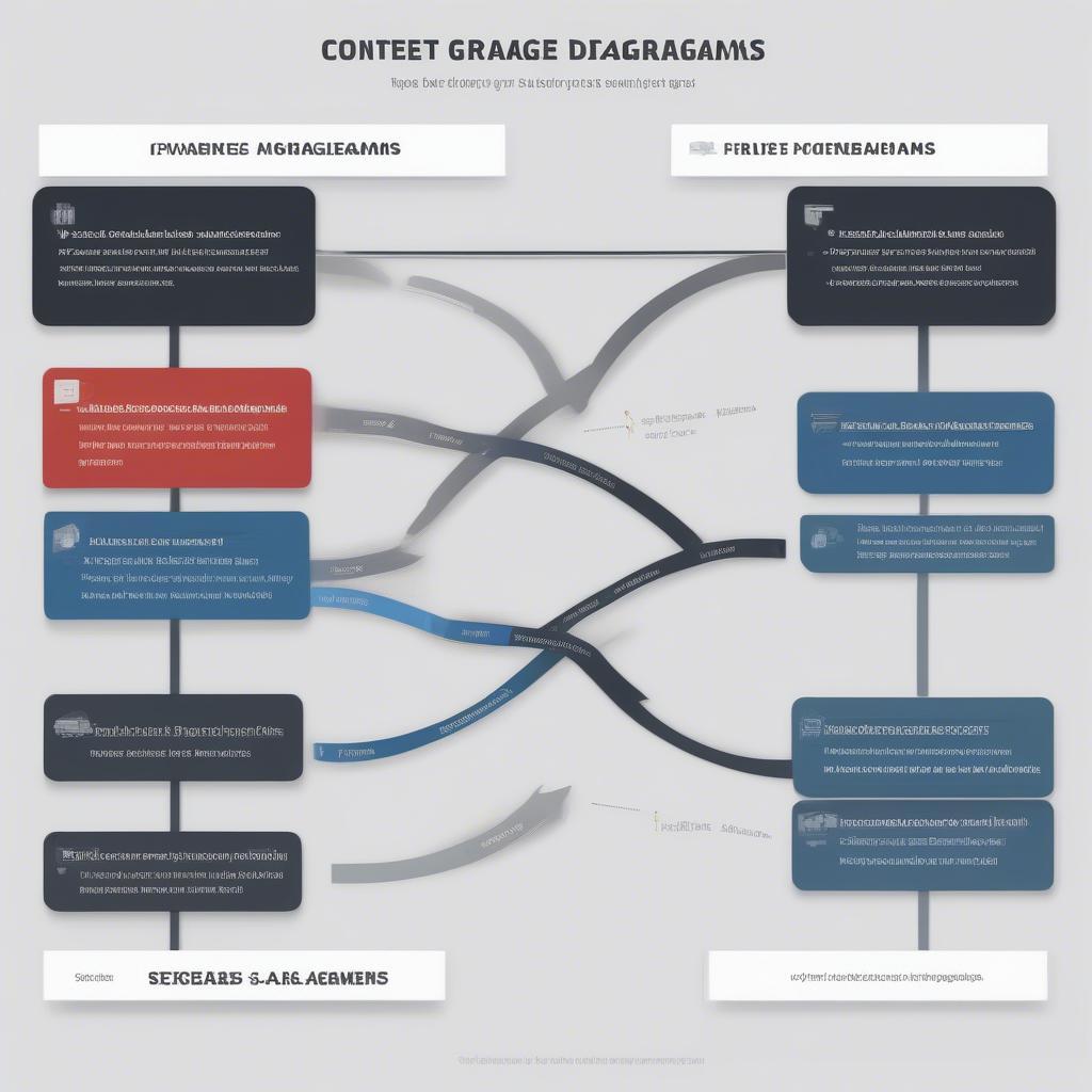 Các loại biểu đồ ngữ cảnh quản lý gara: So sánh flowchart, swimlane, Gantt chart