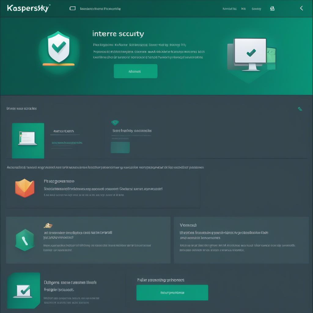 Giao diện Kaspersky Internet Security