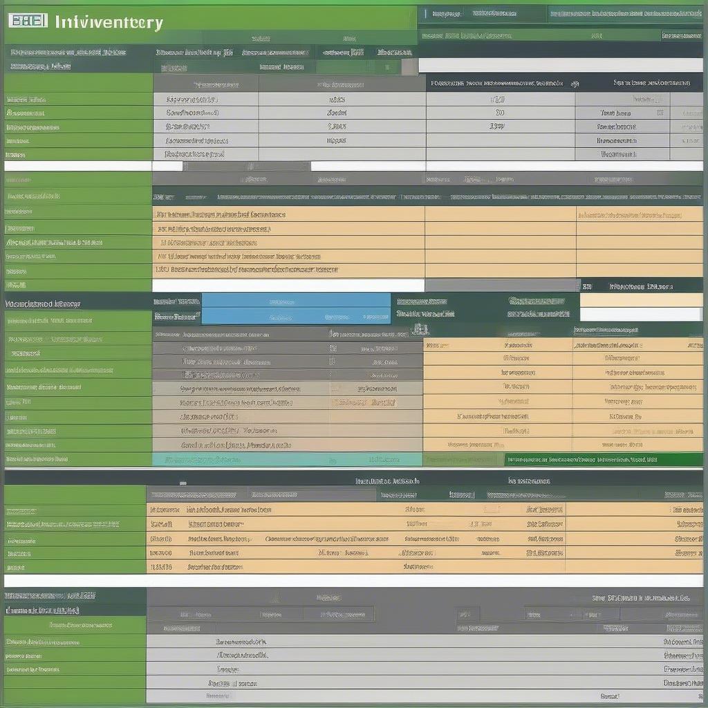 Mẫu Excel quản lý kho miễn phí