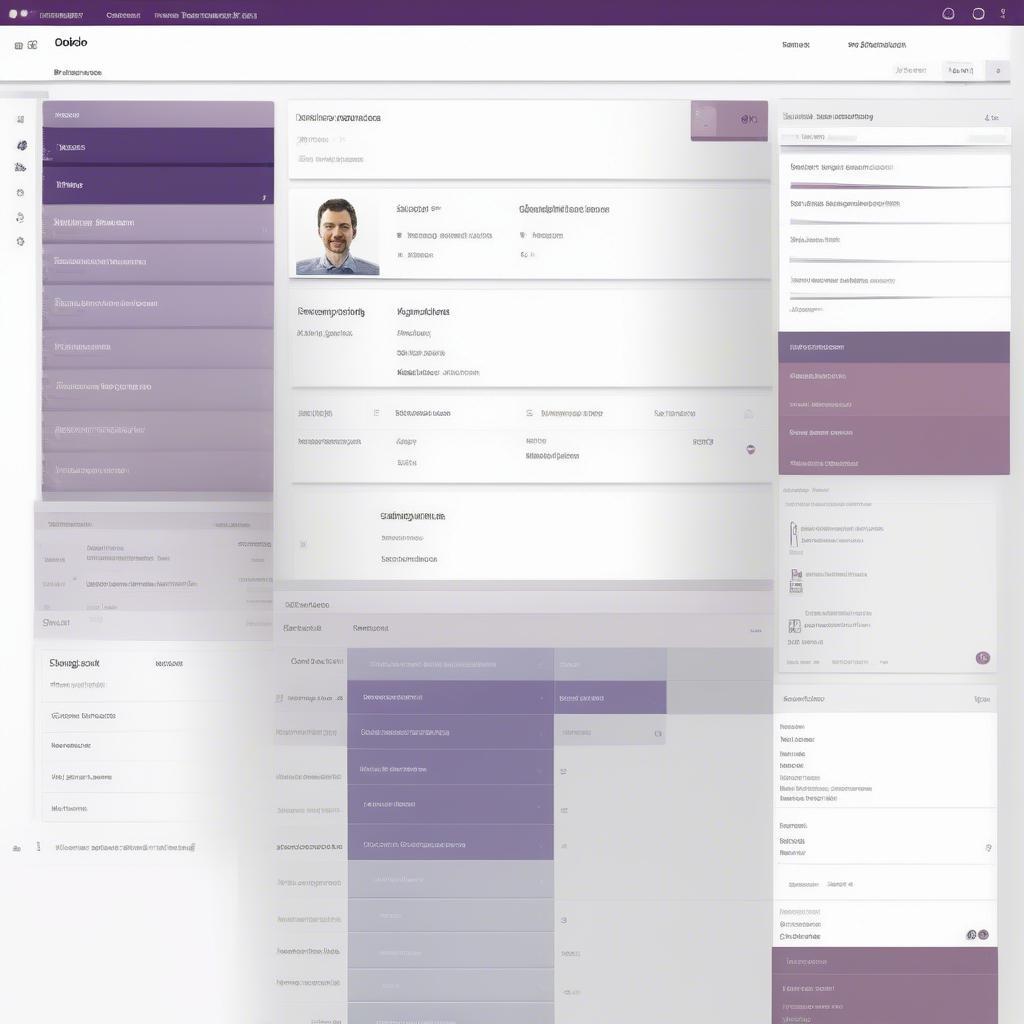 Giao diện Odoo CRM