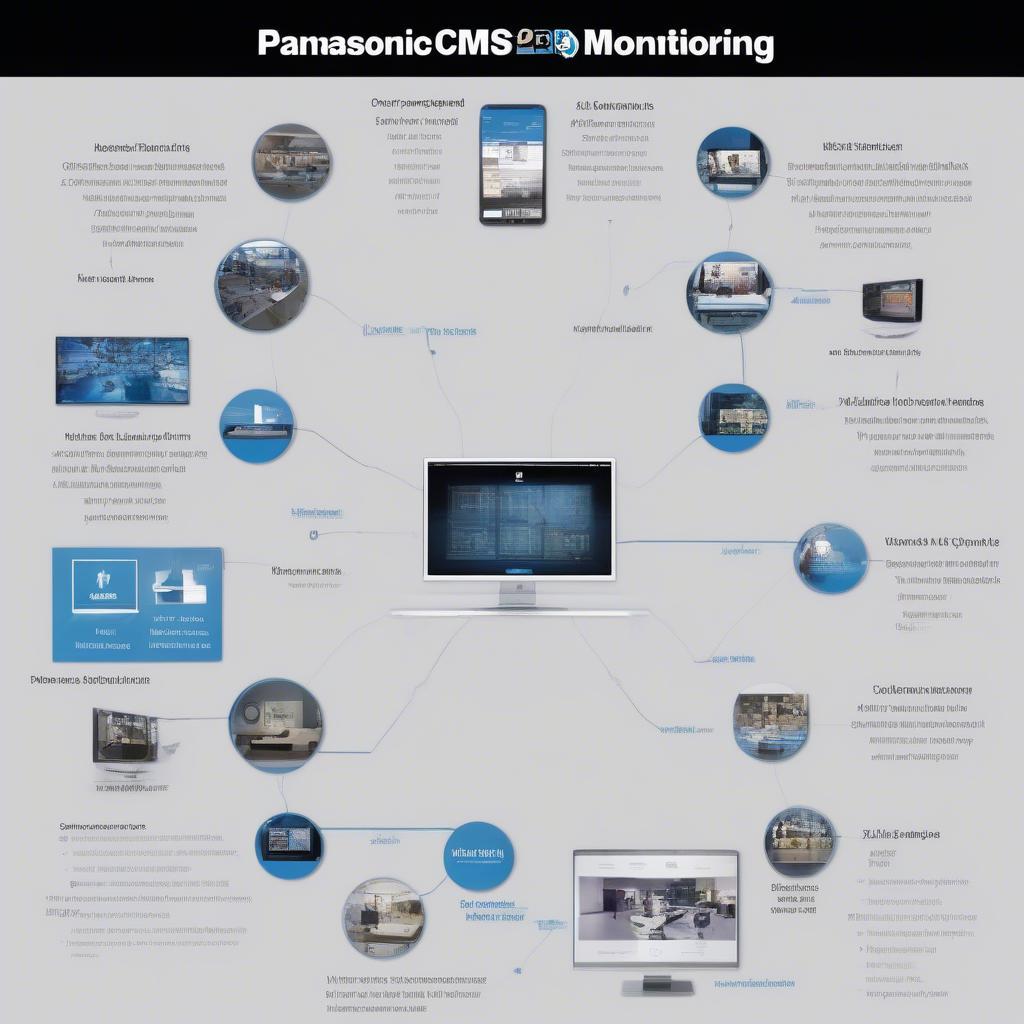 Các tính năng của phần mềm quản lý tập trung CMS Panasonic