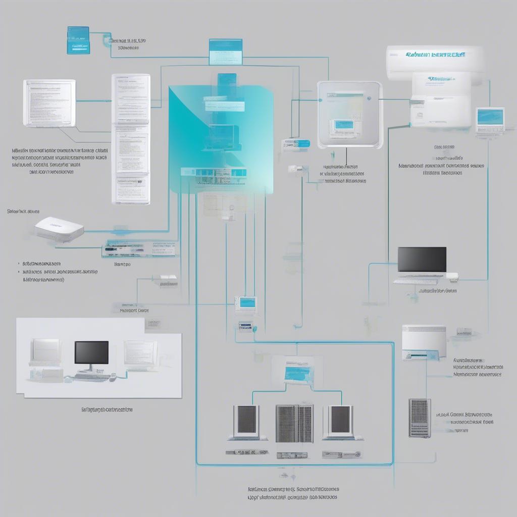 Sơ đồ kết nối hệ thống Daikin Intelligent Manager