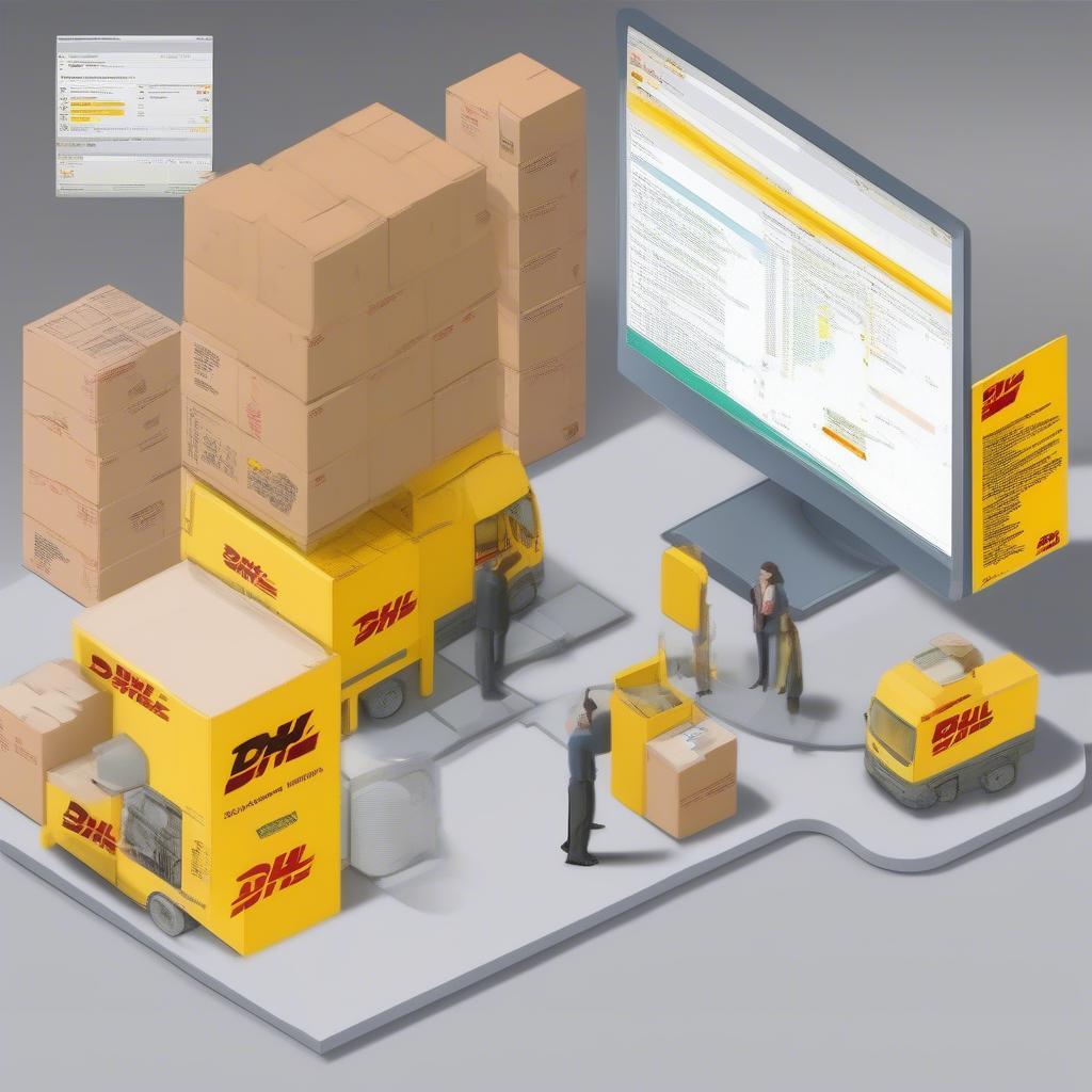 Tích hợp Phần mềm Quản lý Kho vận với DHL