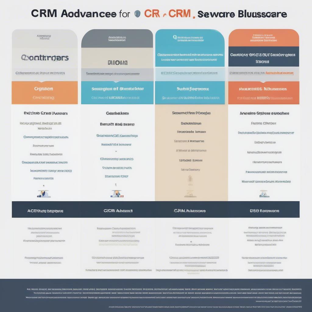 So sánh các gói dịch vụ phần mềm CRM