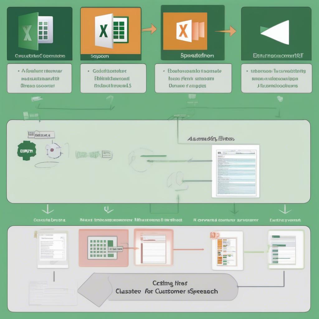 Tạo bảng chăm sóc khách hàng trên Excel