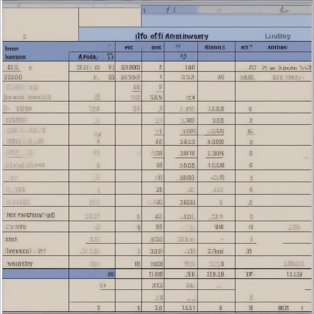 Calculating inventory value with Excel