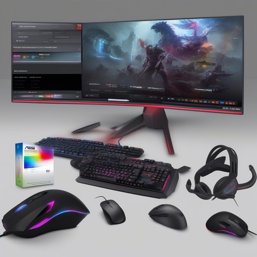 Armoury Crate - Đồng bộ hóa hệ sinh thái gaming gear Asus