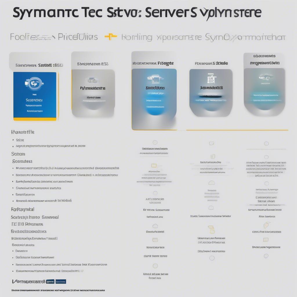 Các phiên bản phần mềm Symantec