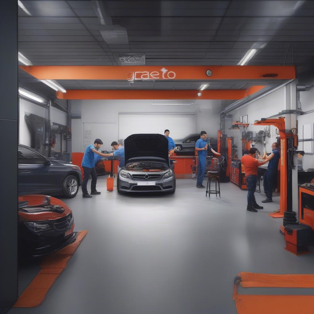 Garage Ô Tô Tâm Dịch Vụ