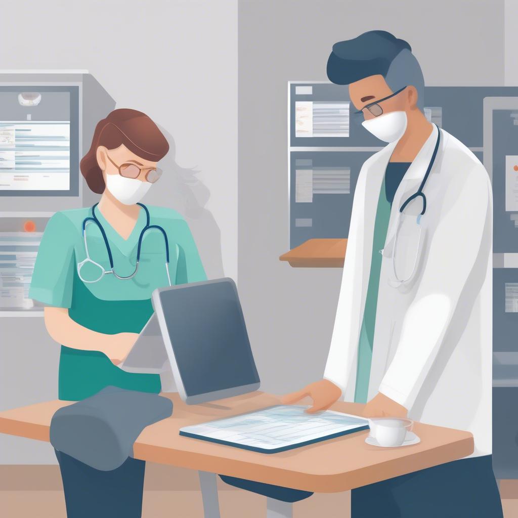 Improving service quality with a medical clinic management software system