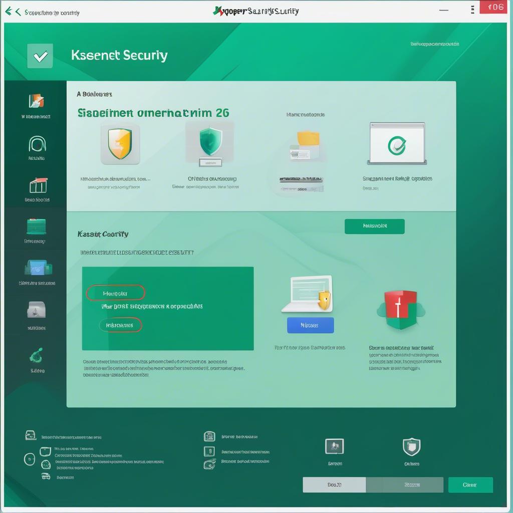 Giao diện Kaspersky Internet Security 2016