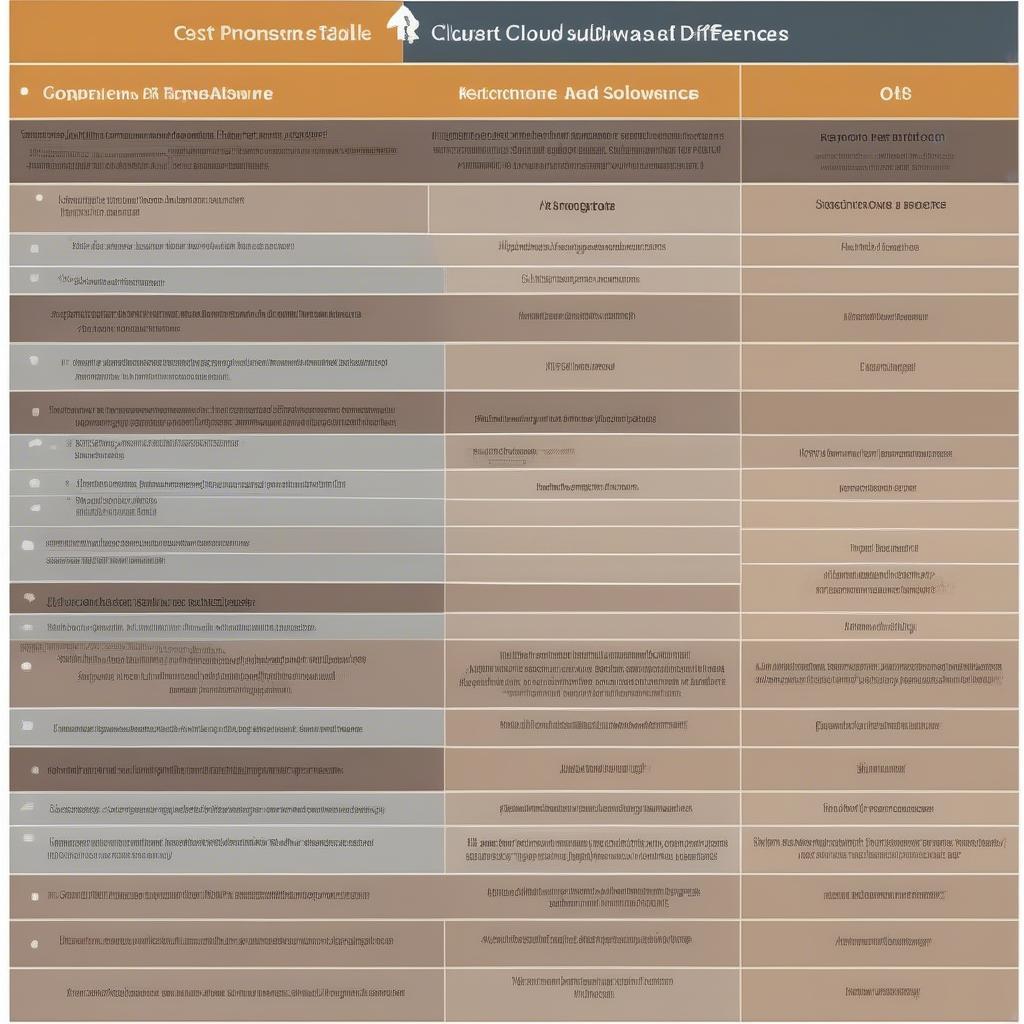 So sánh on-premise vs cloud