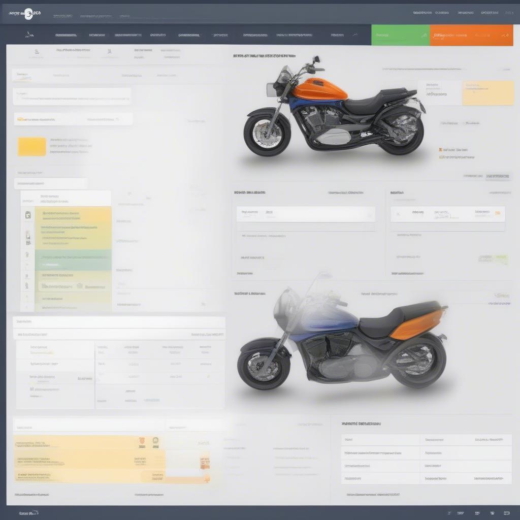 Modern Motorcycle Parts Sales Software