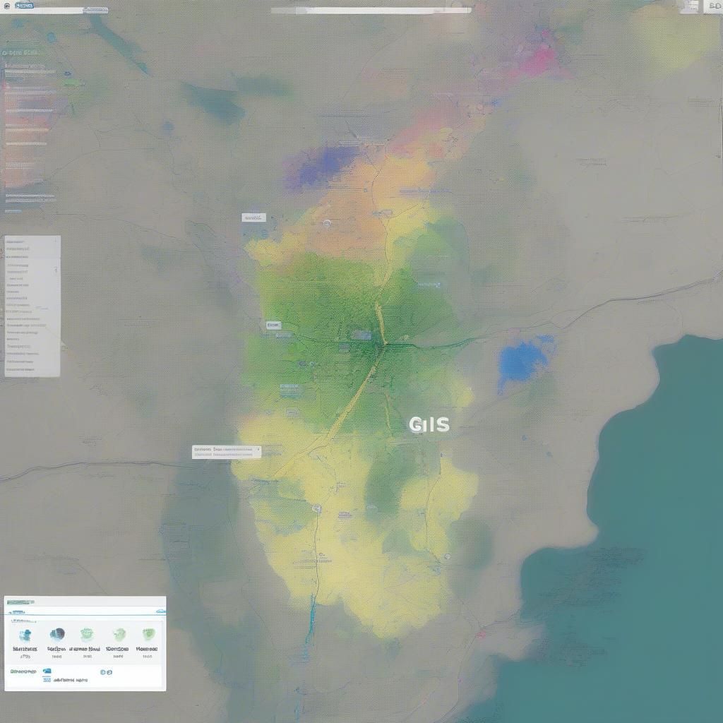 Phần mềm GIS giám sát ô nhiễm