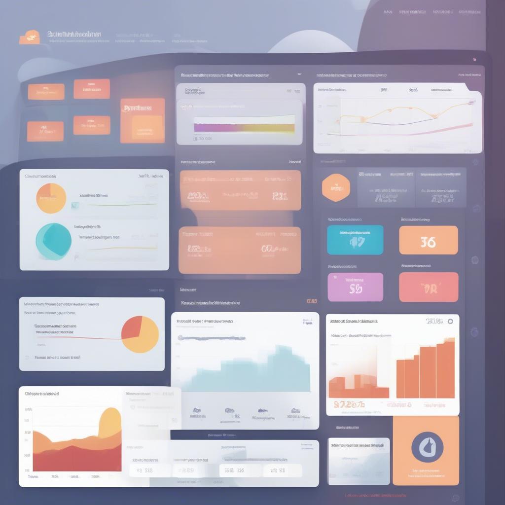 Dashboard phần mềm quản lý hoạt động sinh viên