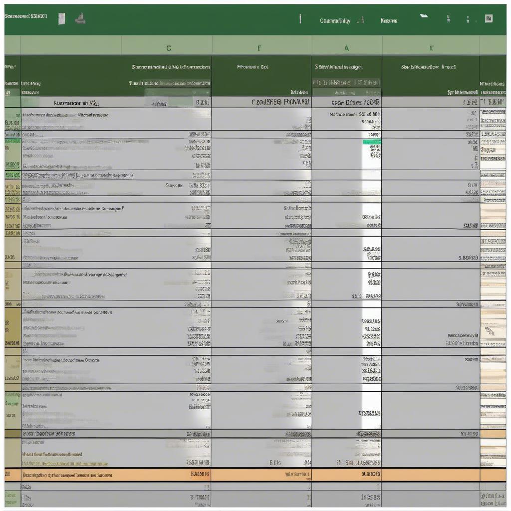 Quản lý bán hàng bằng Excel