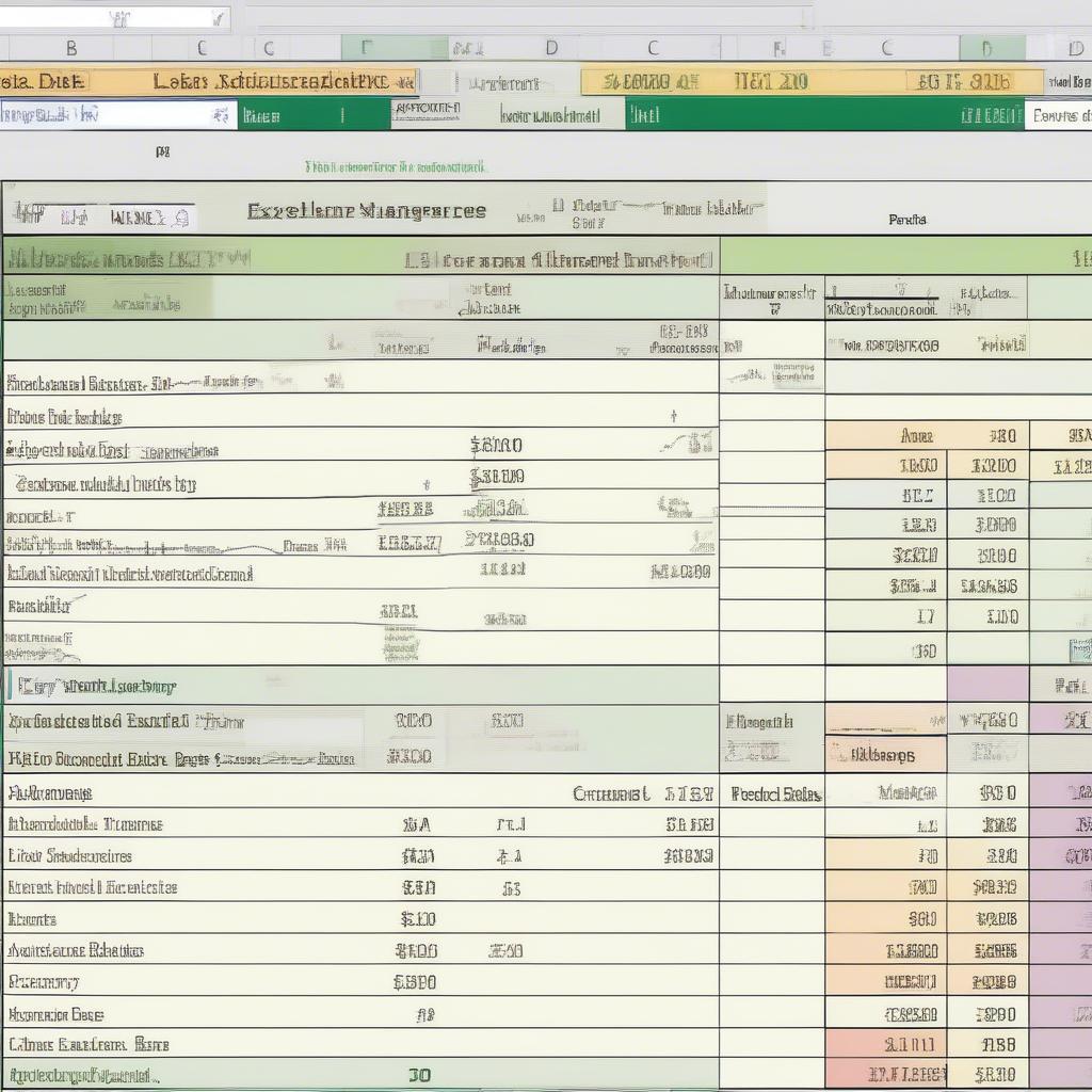 Quản lý công nợ bằng Excel hiệu quả