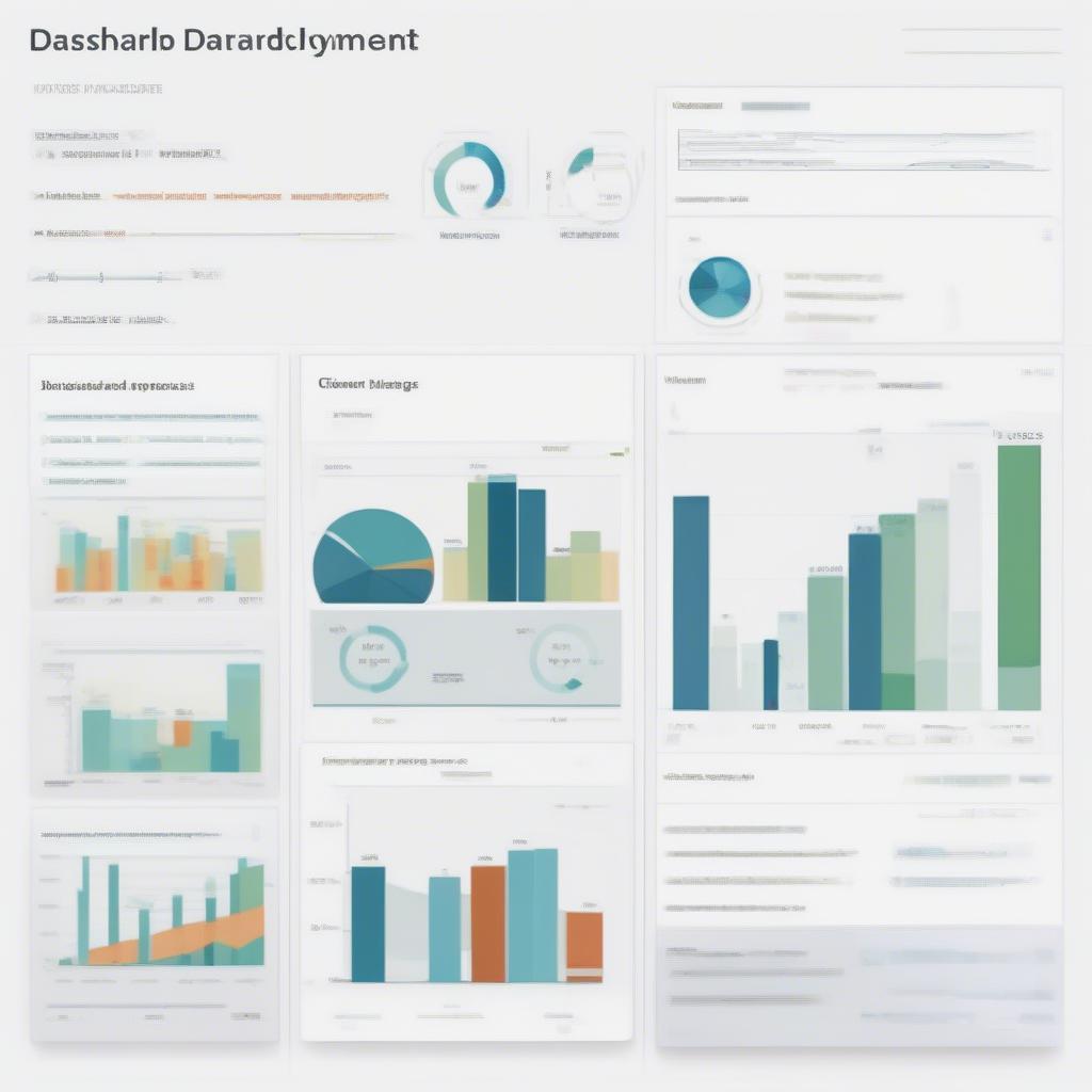 Dashboard quản lý công việc trong Tableau