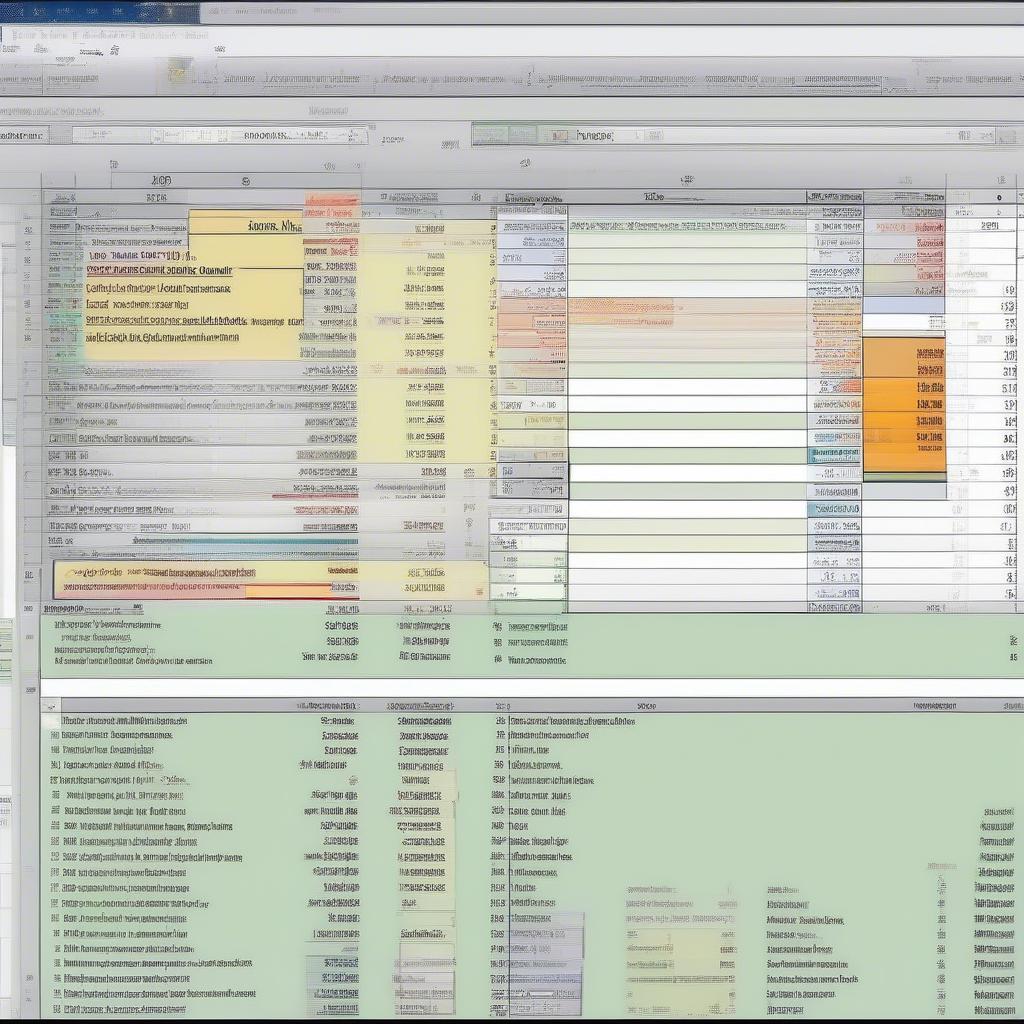 Quản lý mã mặt hàng bằng Excel