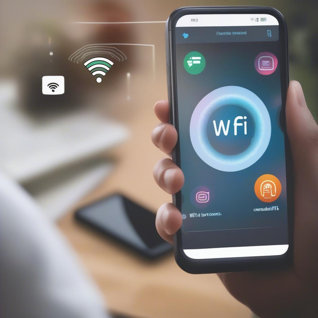 Quản lý mạng Wifi bằng điện thoại