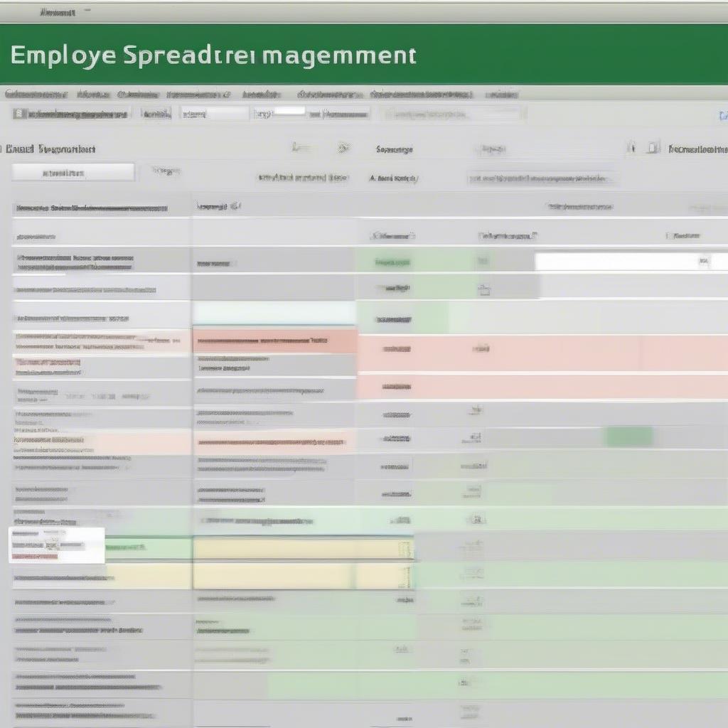 Quản lý nhân sự bằng Excel hiệu quả