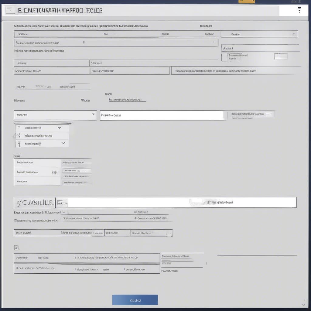 Detailed equipment information management