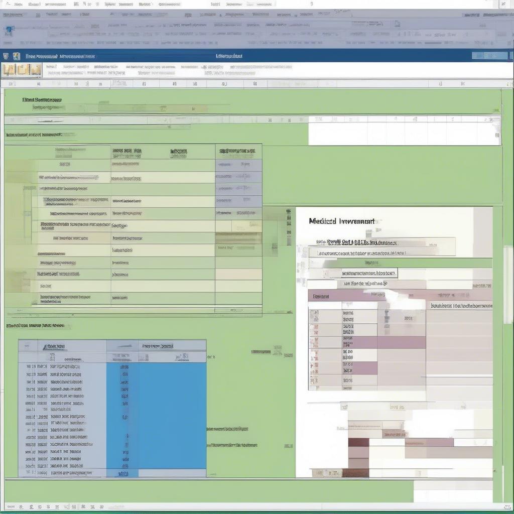 Quản lý vật tư y tế bằng Excel