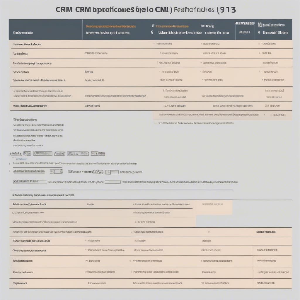 So sánh các phần mềm CRM phổ biến