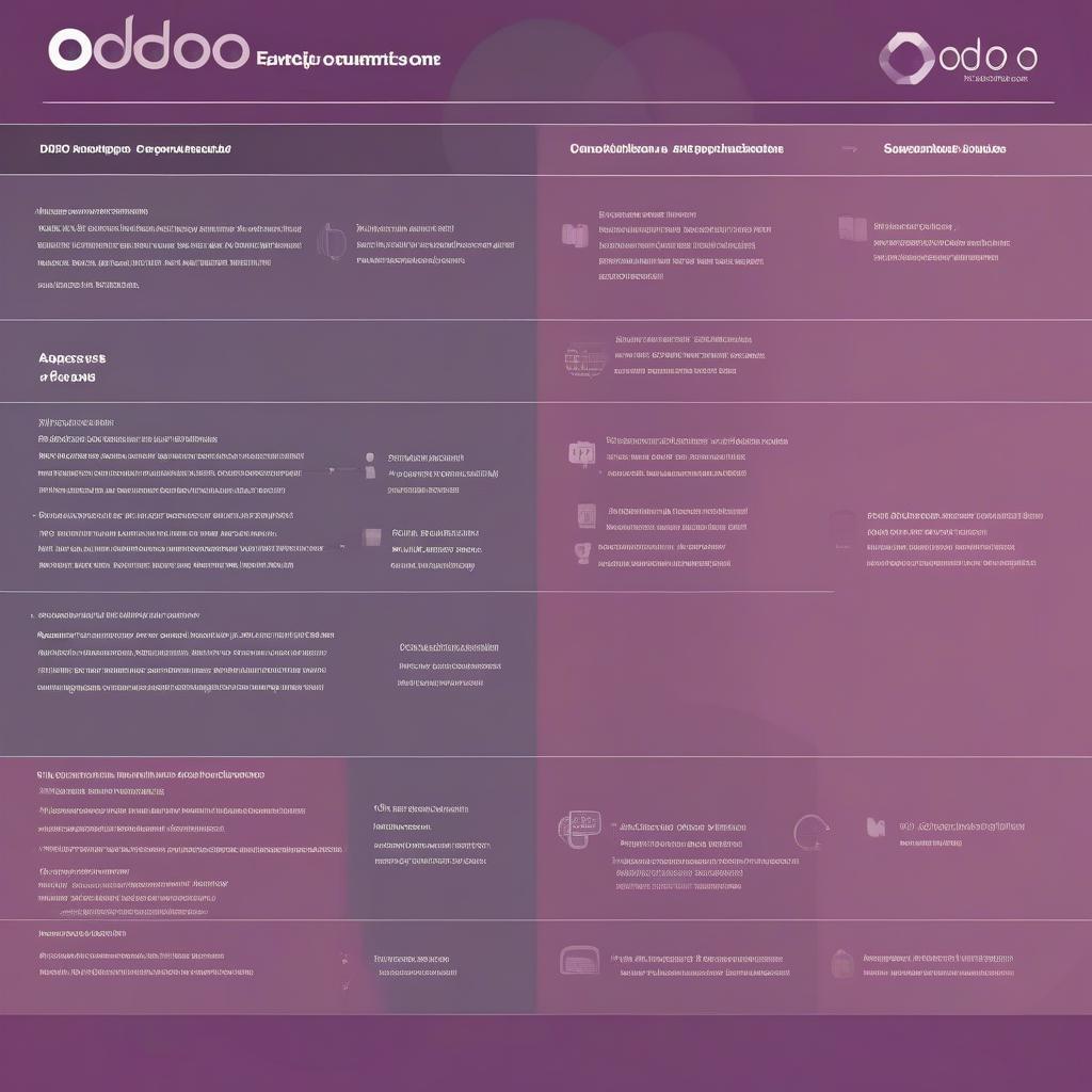 So sánh Odoo với các phần mềm quản lý khác