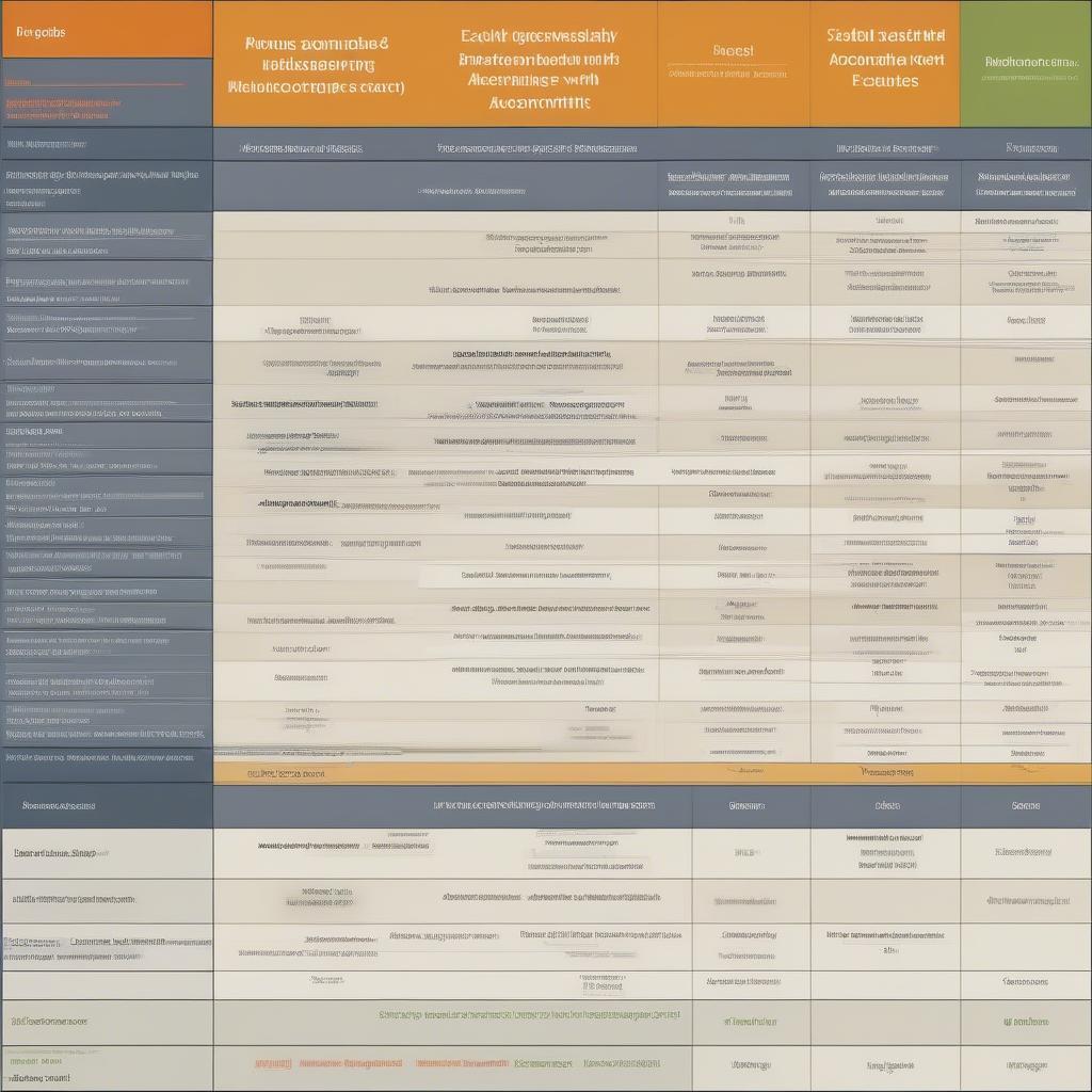 Comparison of Excel and Professional Accounting Software