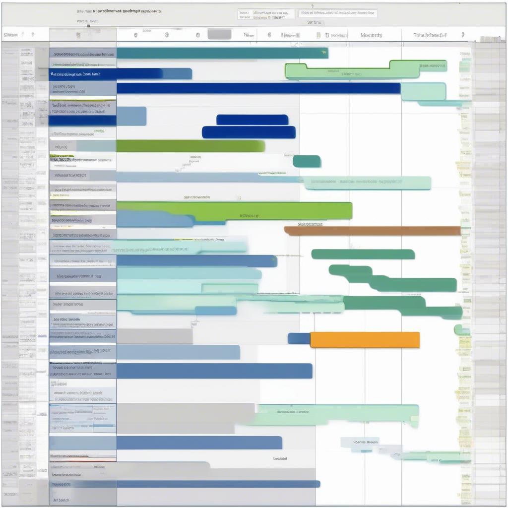 Theo dõi tiến độ dự án bằng Excel