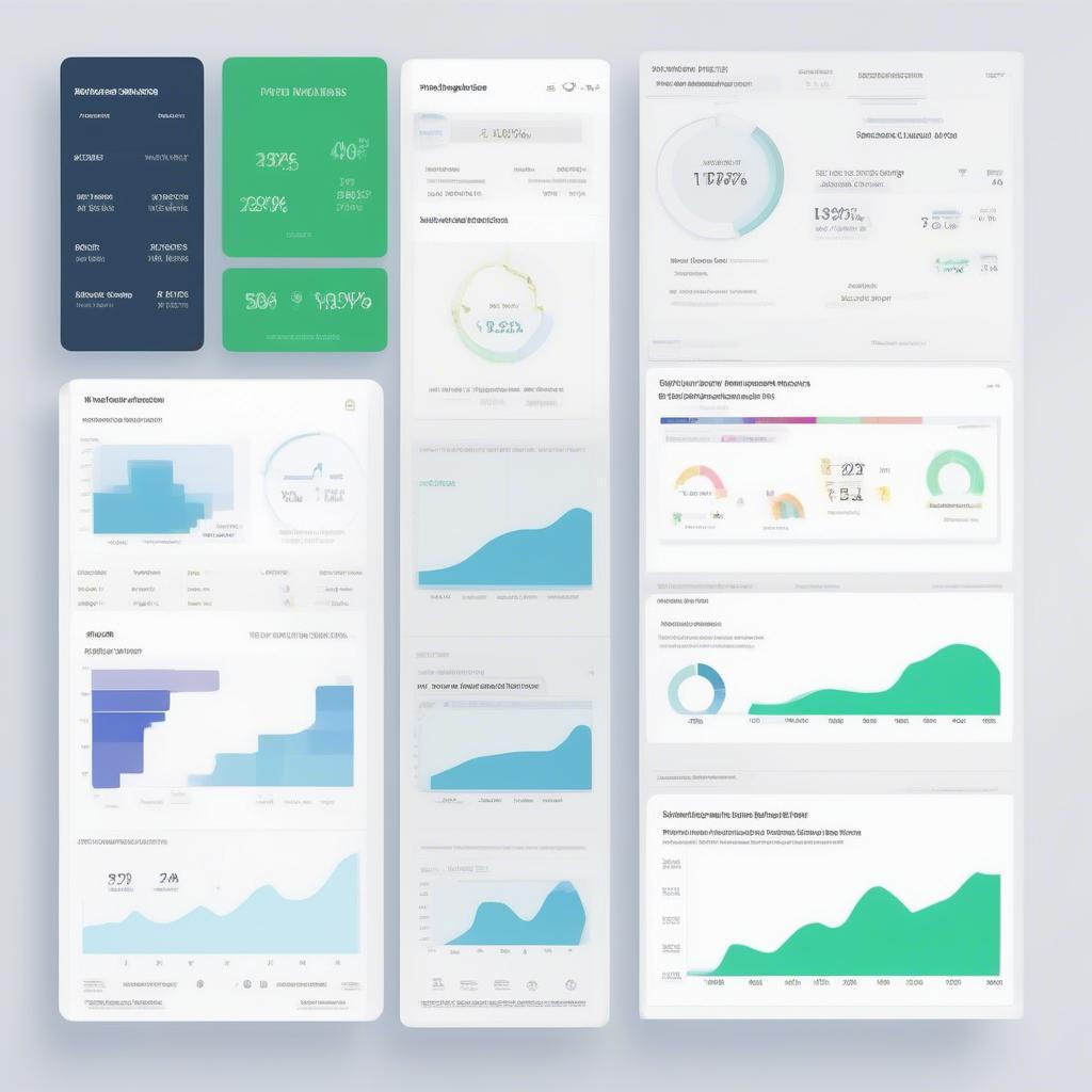 Dashboard thống kê phần mềm CRM