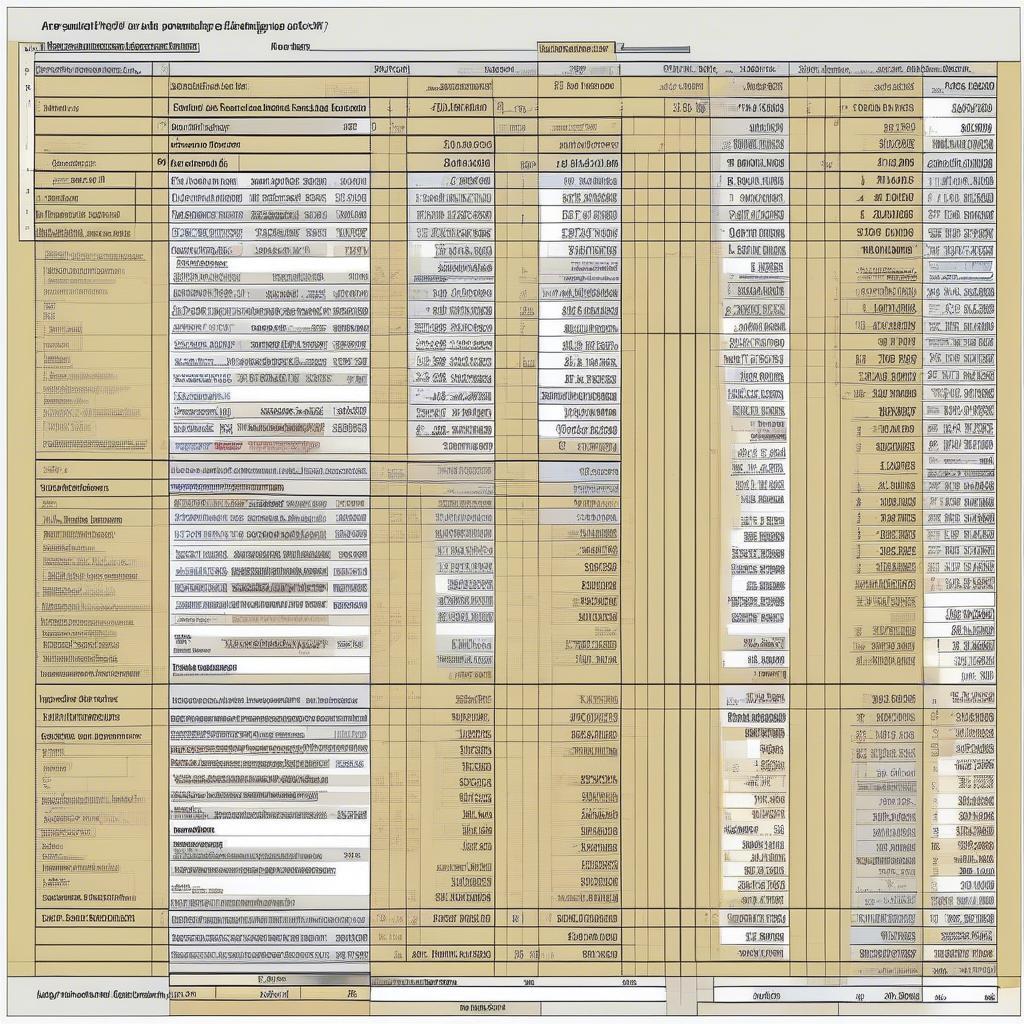 Tính toán chi phí vận hành bằng Excel